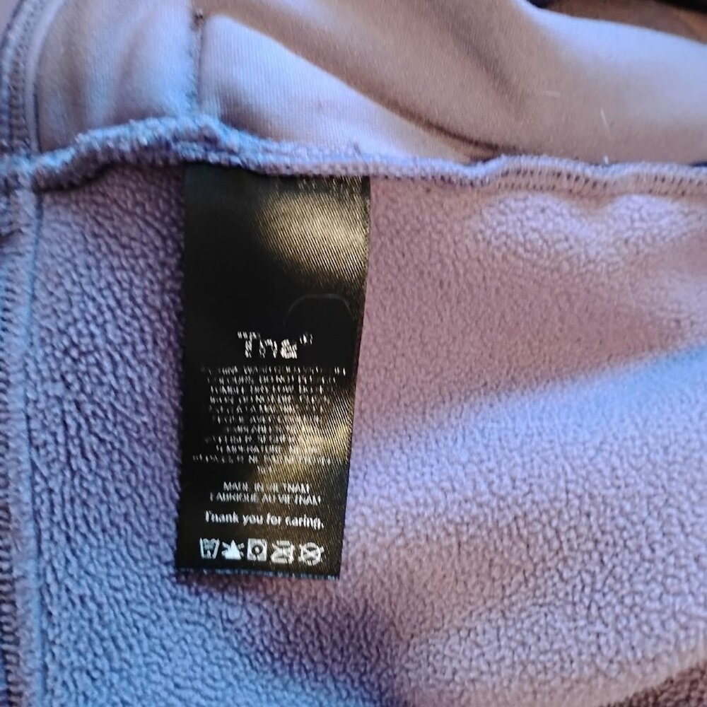 Aritzia TNA Women's Violet Haze Adjustable Strap Orwell Fleece Overall Size XS - Picture 7 of 7